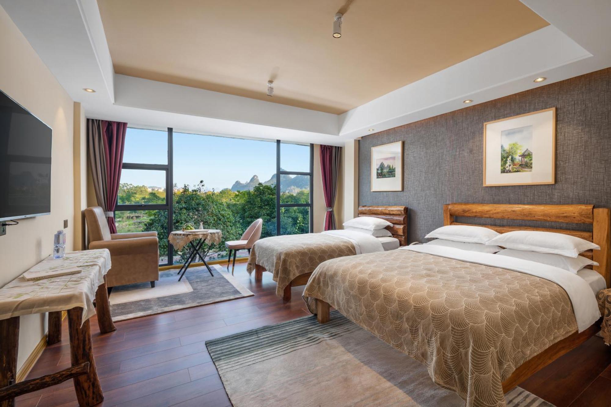 Guilin Village Creek Inn-Free Private Car Pick Up Station Stay 3 Nights Exterior foto