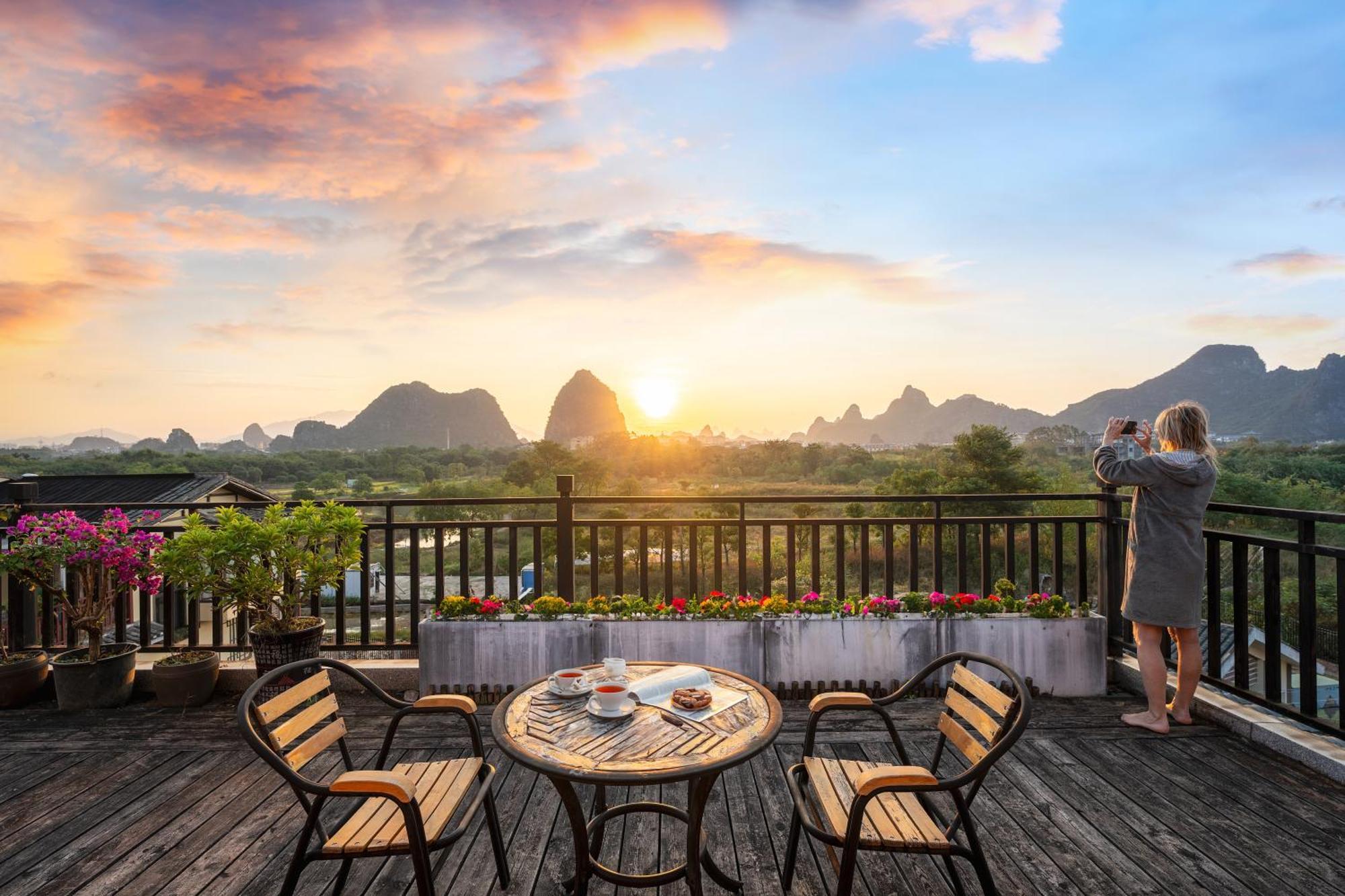 Guilin Village Creek Inn-Free Private Car Pick Up Station Stay 3 Nights Exterior foto