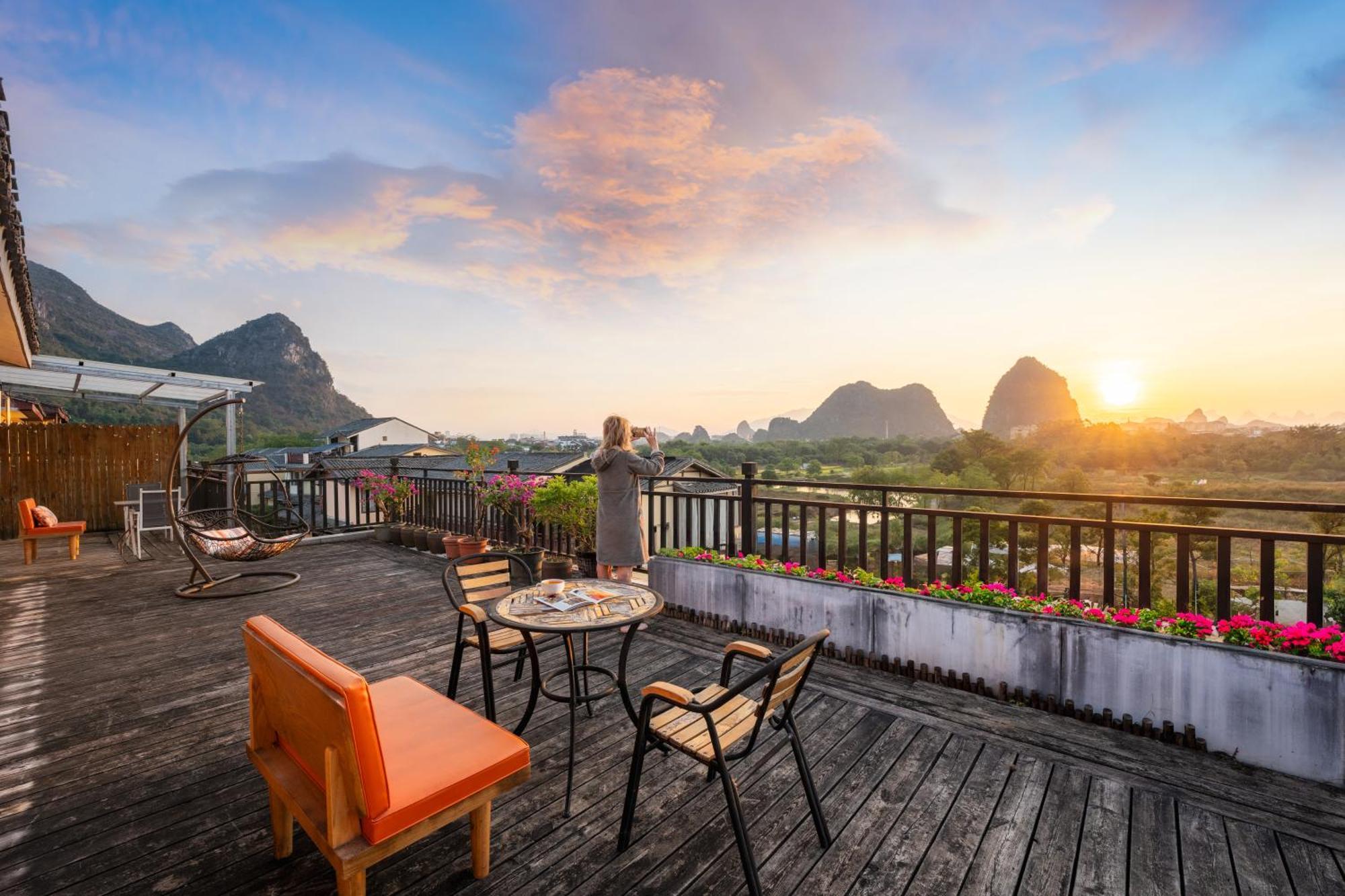 Guilin Village Creek Inn-Free Private Car Pick Up Station Stay 3 Nights Exterior foto