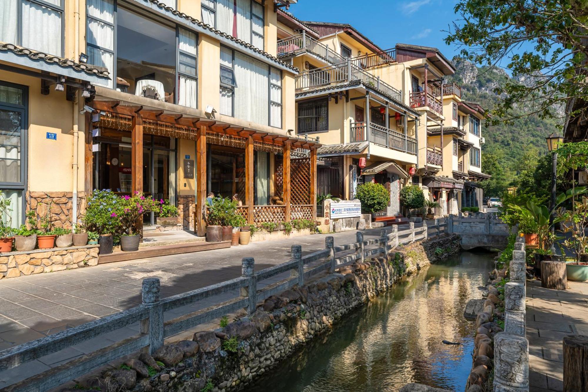 Guilin Village Creek Inn-Free Private Car Pick Up Station Stay 3 Nights Exterior foto