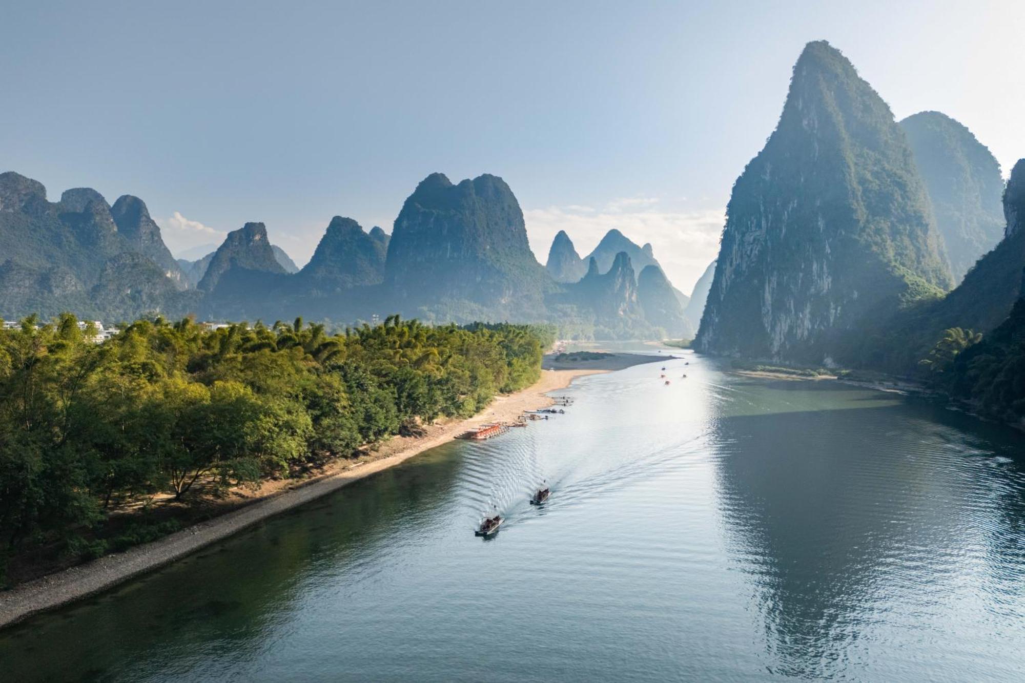 Guilin Village Creek Inn-Free Private Car Pick Up Station Stay 3 Nights Exterior foto